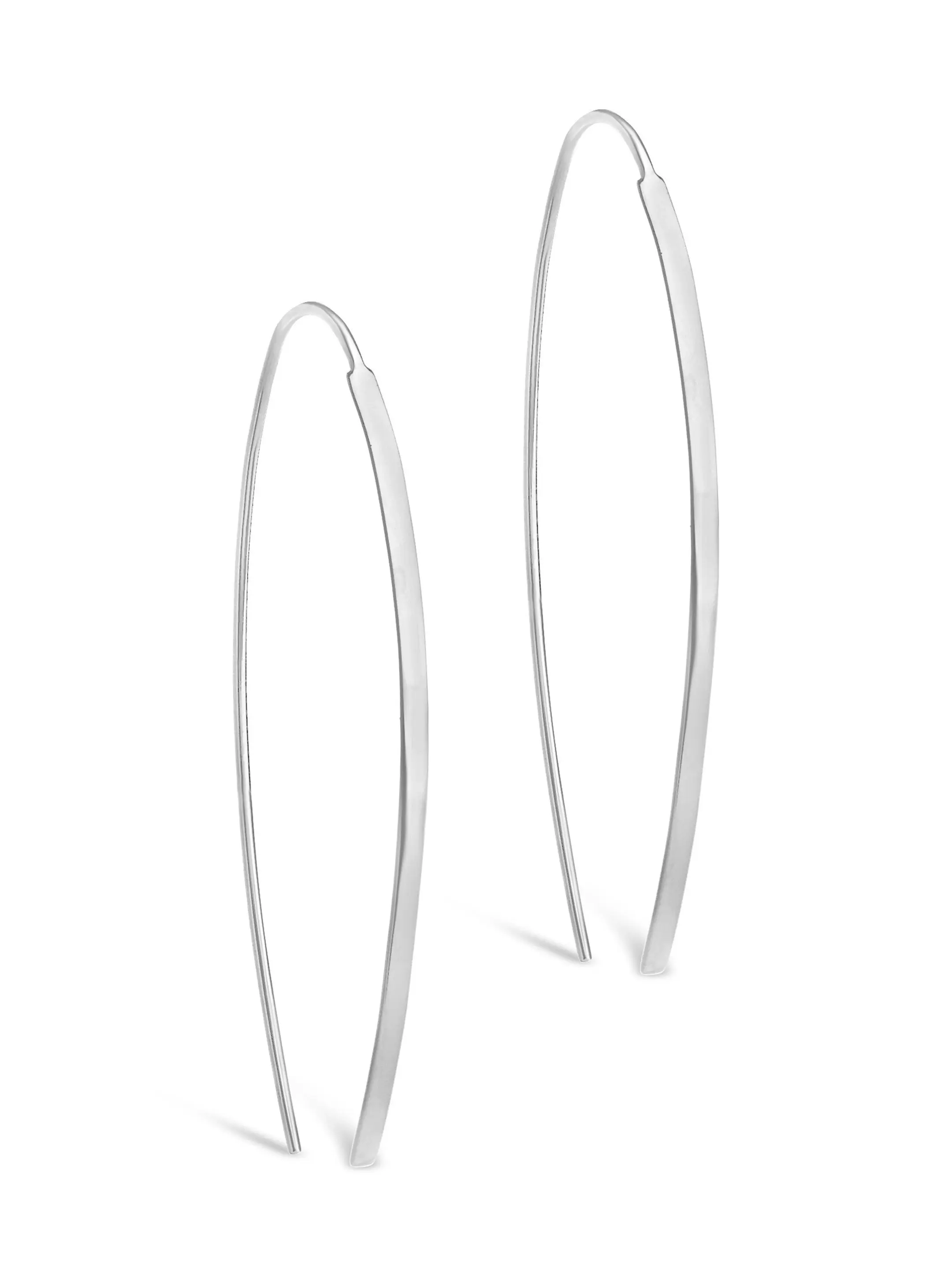 Sterling Silver Bar Threader Earrings Sterling Silver Bar Threader Earrings