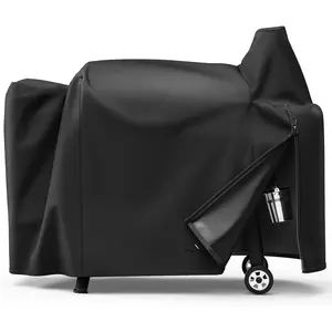 SHINESTAR Upgraded Smoker Grill Cover for Pit Boss 820/850, Wood Pellet Grills Cover for Pit Boss Pro 820/850 Series, Sportsman/Deluxe 820 Series, Waterproof & Heavy Duty, 600D