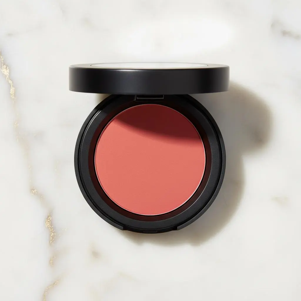 G Skin Guava Blend Pressed Powder Blush - Talc-Free, Cruelty-Free, Hypoallergenic Formula with Silky Matte Finish, Titanium-Infused, Single Pan Makeup for Day Trip, Night Out, Includes Brush, 4.5g Beauty Product