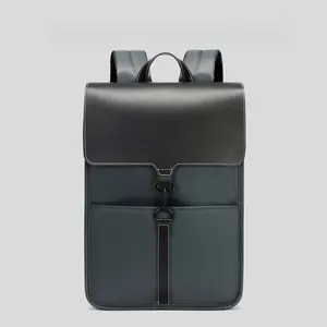 Professional Business Laptop Backpack - Water-Resistant, Sleek, Large-Capacity Functional Luggage Bag