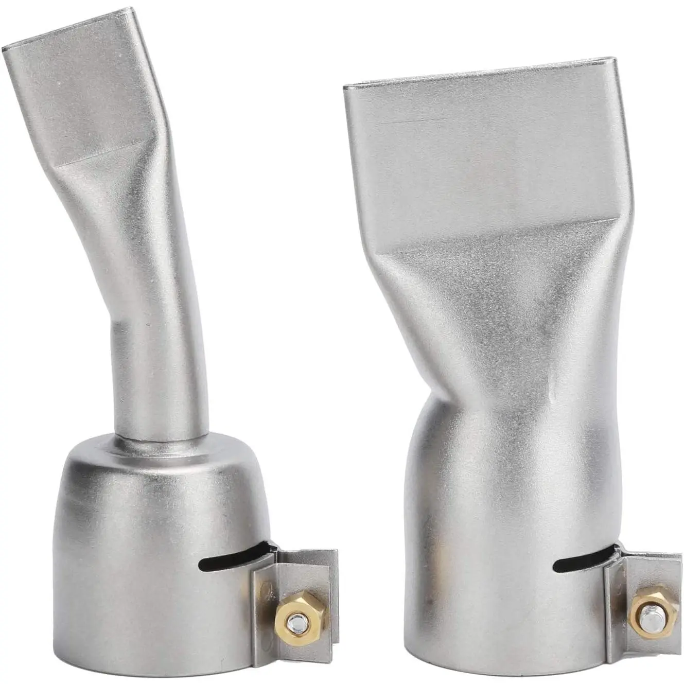 2Pcs Flat  Nozzle, 20mm Flat  Nozzle Stainless Steel 40mm Weld Nozzle Plastic  Tip  Tool torch high output gifts for husbands welding accessories self igniter iron pc soldering reflow magnetic ground clamp solar mask spring promo flame mma welder