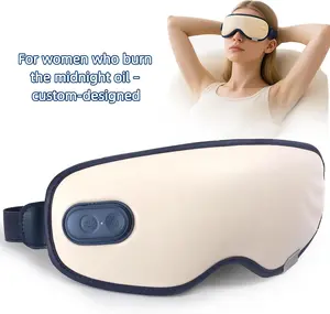 Eye Massager with Heat, Valentine's Day for Women Men Her Him, Heated Eye Mask for Dry Eyes, Migraine Relief, Strain Relief, Improve Sleep Gifts for Mom Dad