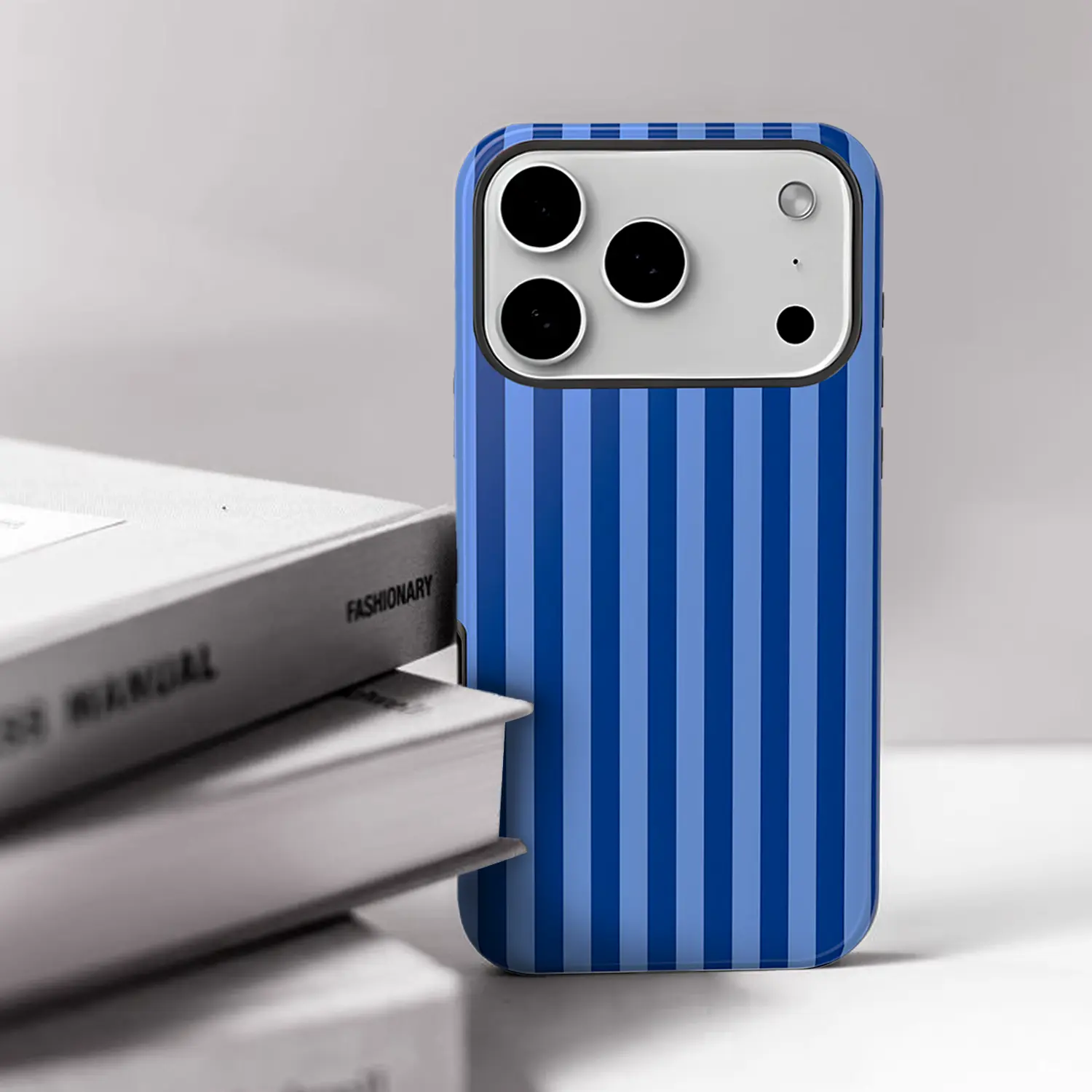 Personalized Aesthetic Striped Handheld Touch Smartphone Case - Christ Pattern, Multi-Colors, Snug Fit, Durable Protection Cover for iPhone 11-16, 17 Series (Pro, Pro Max) & Other Cellphones (Mobile Phone Accessories)