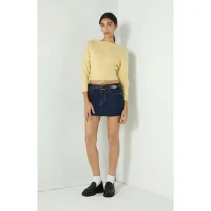 Your Favorite Women's Cosette Ribbed Off-The-Shoulder Sweater