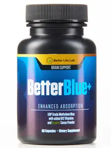Methylene Blue Capsules – Cognitive Support & Cellular Energy Boost Brain Booster Focus Supplement