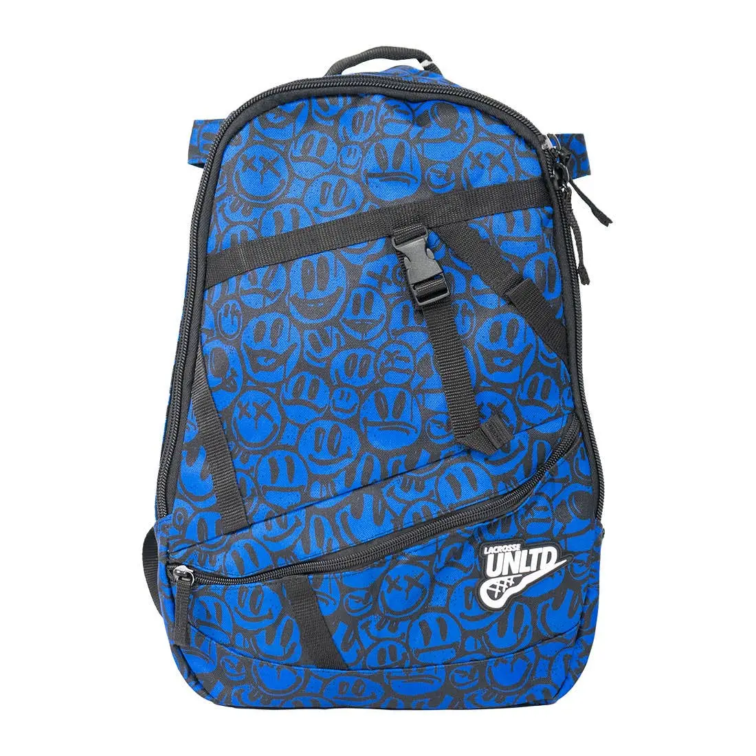 Junior Lacrosse Backpack, Durable 600D Polyester Sports Bag with External Helmet Strap, Stick Loops & Zippered Pockets, Zipper, 600D Fabric Backpacks, Great For Player, High-Capacity, Insulated Water Bottle Storage, Player Of Any Level, Prolonged Use, Sid