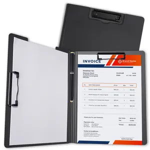 Tomorotec A4 Size Nursing Foldable Cover Clipboard with Pen Holder PP Foam Stationery Document Holder File Organizer Writing Pad office supplies