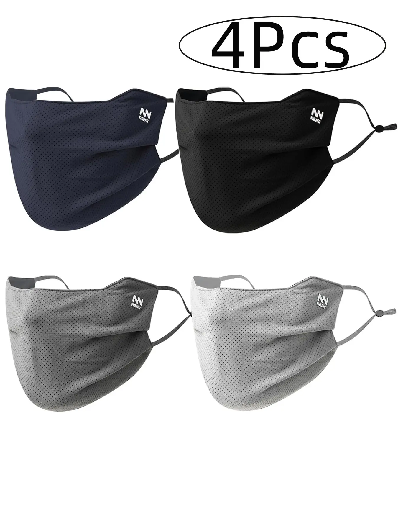 Breathable Windproof Half Face Mask Set, Athletic Face Masks, Unisex Outdoor Sports Masks with Ear Straps, Ideal for Running Hiking Cycling Travel, Ski Mask, Protective Mask