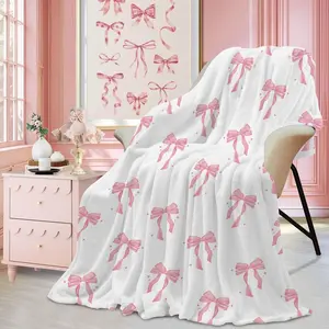 Plush Polyester Throw Blankets
