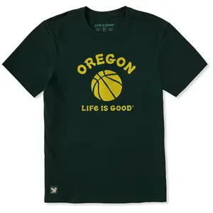 Men's Oregon Basketball Short Sleeve Crusher Tee