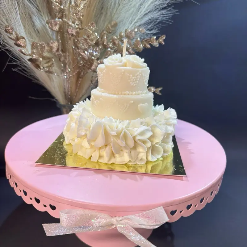 Luxury Cake Candle, Scented Decorative Candle for Birthday Party Home Decoration