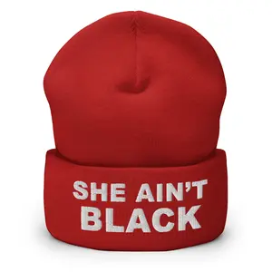 SHE AIN'T BLACK - Cuffed Beanie