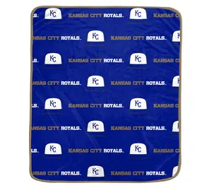 Pegasus Sports MLB Repeat Logo Wordmark Ultra Soft Blanket
