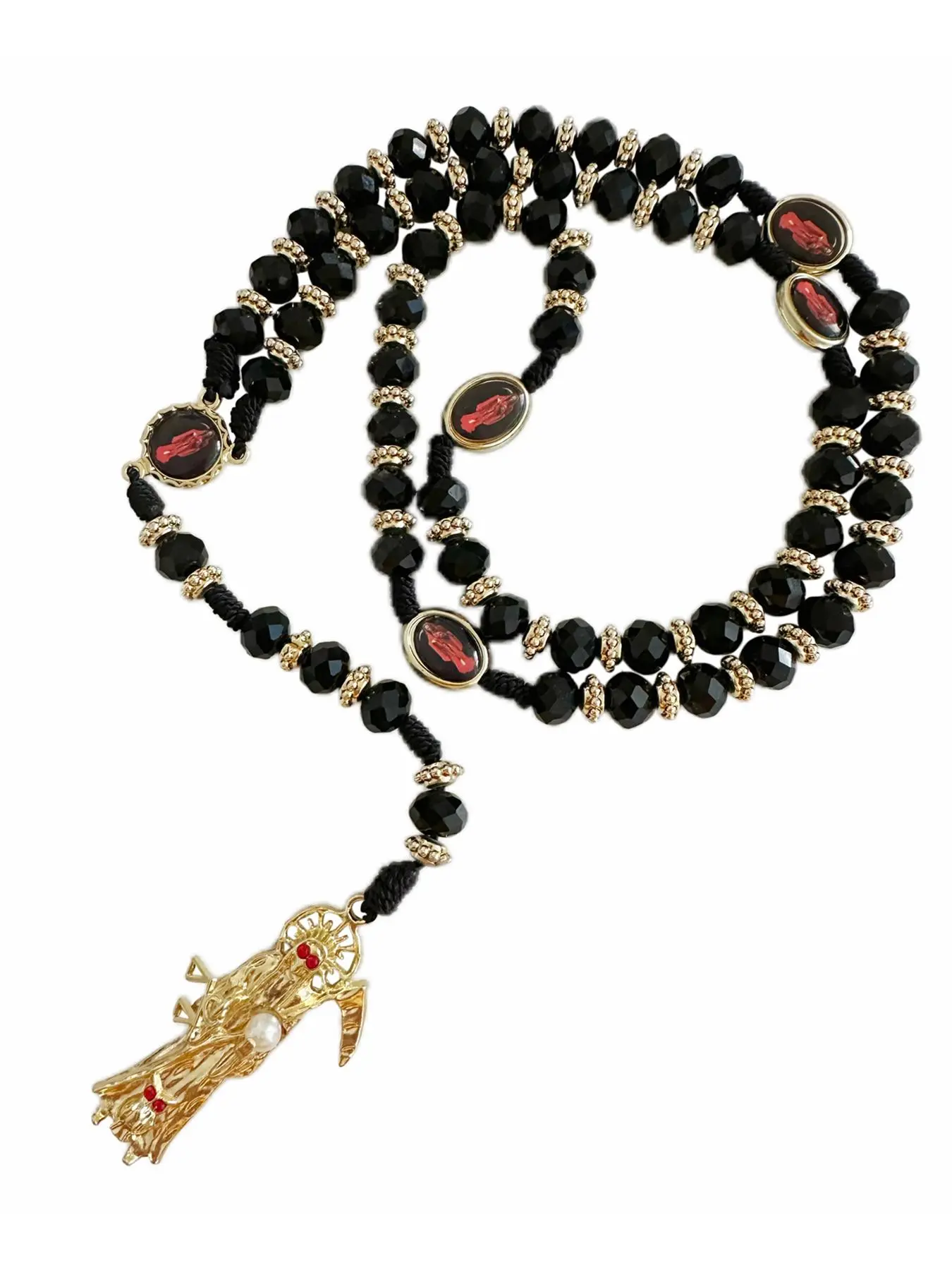 Artificial Crystal Necklace for Men & Women, Fashion Accessory Necklace, Fashion Jewelry for Parties and Everyday Wear, Trendy All-Match & Exquisite Jewelry for Birthday Gift, Rhinestone Pendant Necklace, Beaded Necklace, Pendant Design
