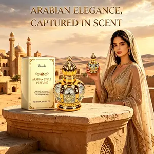Arabian Women's Perfume ,15ml,Featuring a long-lasting blend of rose, vanilla, amber, and coffee bean notes that enhance your charm. Perfect for everyday wear, work, travel, and parties, it makes the ideal holiday or birthday gift for women.