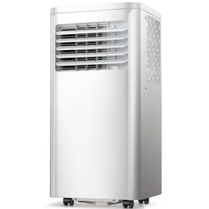 Electactic 10,000 BTU Portable AC - Cools 300 Sq.Ft in Minutes! Ultra-Quiet Operation, 24H Timer, 2 Fan Speeds + Window Kit. Perfect for Bedroom, Office, Home & Dorm