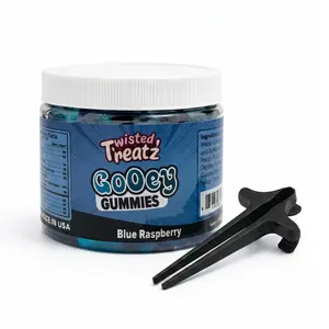 Gooey Exotic Mix Gummies in Sour Oozie Liquid - Blue Raspberry , Cherry, Watermelon, Grape, Green Apple & Orange Flavor
