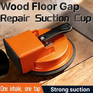 Floor Gap Repair Suction Cup Tool - Reinforced Suction Cup for Tile Gasket, Wood Grain, PVC, Ceramic Tile, Glass Floor - Professional Home Tool Box Floor Tool Set, Home Repair Tools
