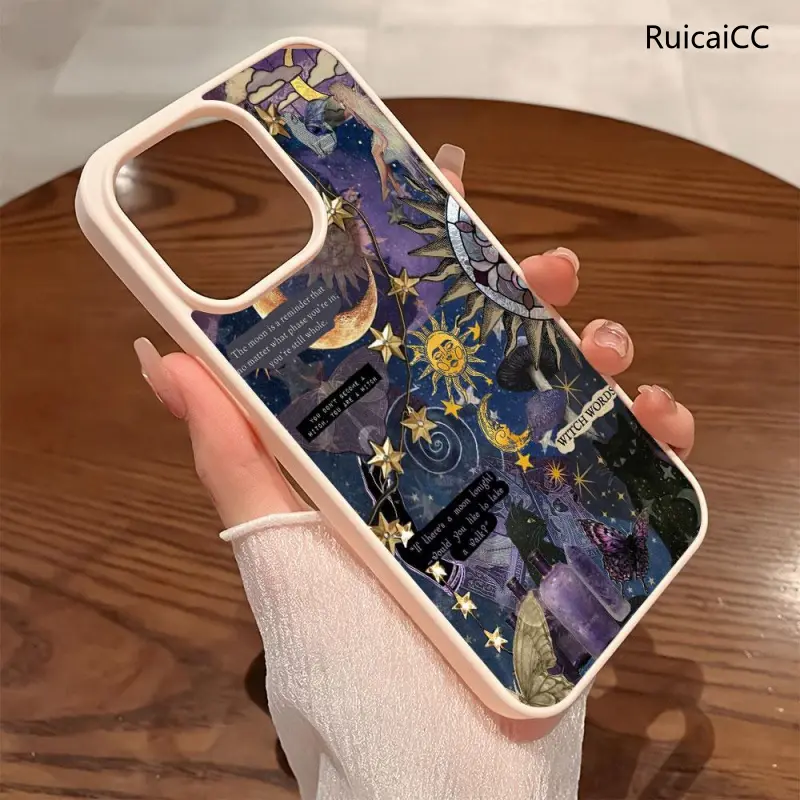 Premium Magnetic Phone Cases for iPhone11/12/13/14/15/16//17/Air/promax/Plus Witchcraft Aesthetic y2k cased MagSafe Ready, Anti-Fall, Springtok and Ultra-Thin Design | Perfect for Everyday Use Protector Aesthetic Screen Protector