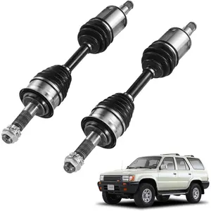 VEVOR CV Axle Shaft Assembly, 2 Pieces Front Left & Right (Driver and Passenger Side), Automotive Replacement CV Joint Axles Pair Compatible with 1996-2002 Toyota 4Runner, Alloy Steel & Carbon Steel