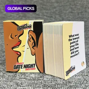 Date Night Question Card Game, 1 Set Funny Conversation Card Game, Family Board Games, Tabletop Games, Perfect Date Night Questions Card Game for Couples and Families #TOP PICKS