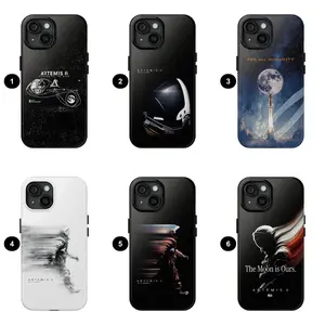 Artemis II Moon Mission PhoneCase, NASA Space Program Protective Accessory, Back to the Moon, Astronaut 8-17