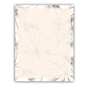 Stonehouse Collection | Marble Stationery | 8.5 x 11 | 60 Letterhead Sheets | USA Made | Printer Friendly