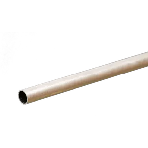 Round Aluminum Tube: 9/32" OD x 0.014" Wall x 12" Long (1 Piece)