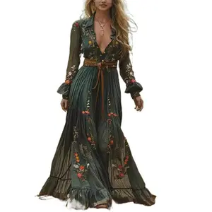 Floral Button-Up Dress
