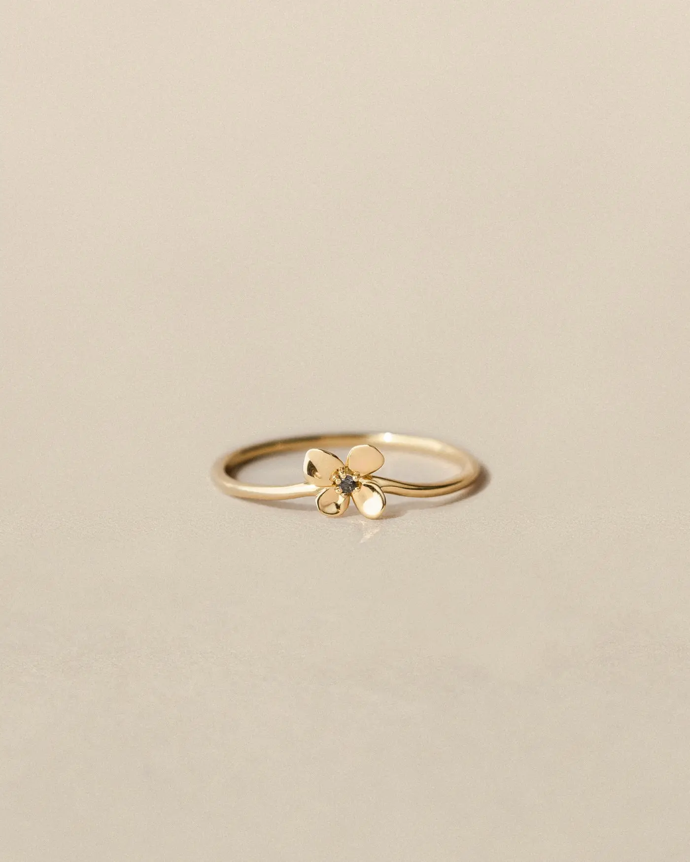 Midnight Blossom Ring