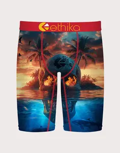 Mens Ethika Skol Island Boxer Briefs