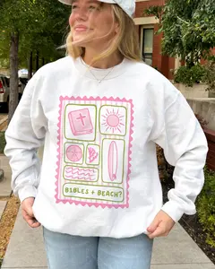 Bibles & Beach Crewneck