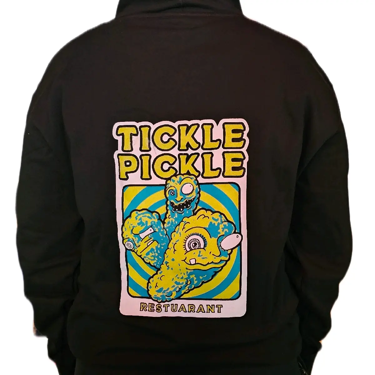 Tickle Pickle Restaurant 3 Pickles Hoodie