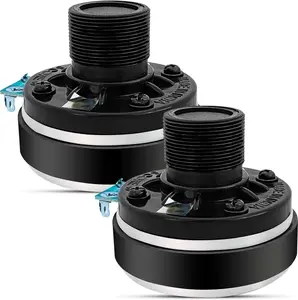 5 Core Compression Drivers Pair Horn Speaker 1 Inch Aluminum Tweeter 200W Peak 8 Ohm Pro Audio Driver
