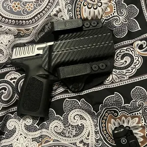 WARRIORLAND Universal Hybrid Carbon Fiber Holster for Men/Women,Fit over 100 Models, Fit G17 G19, Taurus G2C G3C, Sig P365XL P320, Springfield 1911 XD45, S&W SD9 VE M&P9 M&P Shield,Not fit Light/Laser