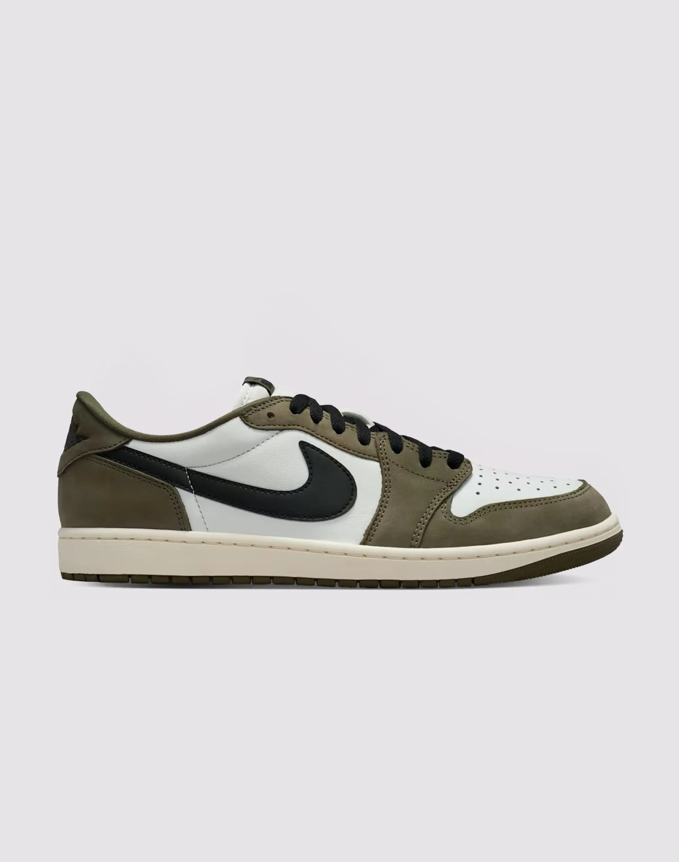 Mens Jordan Air Jordan 1 Retro Low OG 'Medium Olive'
