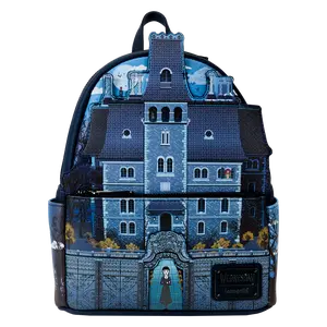 Wednesday Nevermore Academy Castle Glow Mini Backpack