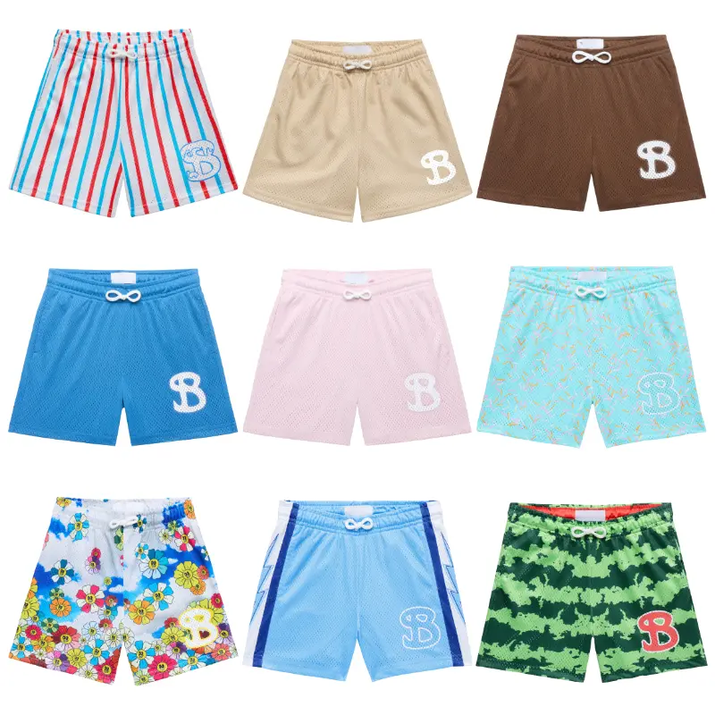 BUCKETSQUAD Shorts – Basketball Vibes Mesh Shorts for Kids, Junior & Adult, Lightweight Hoop Lifestyle Shorts, Summer Gift