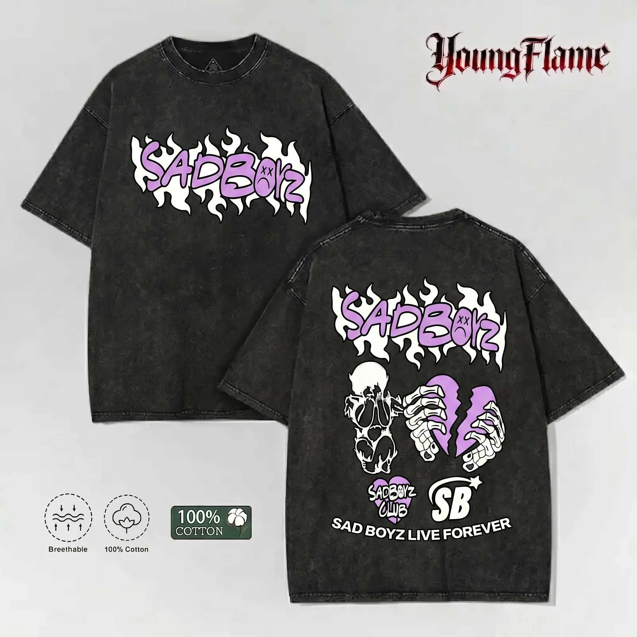 Y2K Broken Heart Skeleton graphic tee | Emo Grunge streetwear t shirt | Sad Aesthetic gifts for him good graphic tee acid wash clothes