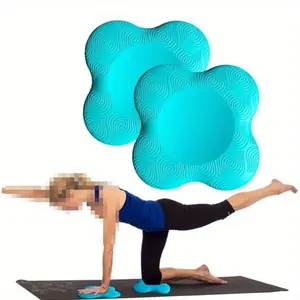 2-Pack Thick Cushioned Yoga Mats - Comfort for Knees & Joints - Ideal for Home & Gym Yoga, Pilates Workouts