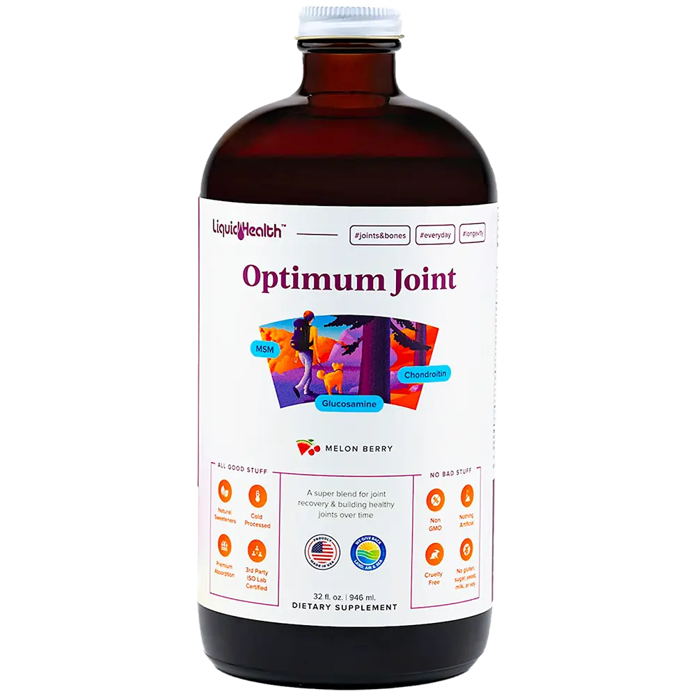 Liquid Glucosamine Chondroitin Optimum Joint Supplement Edible Vitamin C