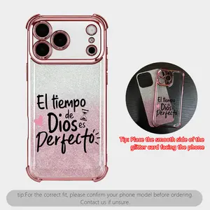 Shockproof Glitter Phone Case For Women Religious Faith Gift For  iPhone Samsung Galaxy 17Pro Max Air 16 15Plus 14 13 12 11 XR XS S25 S24 S23 S22 Electroplated Bumper With Flower Lanyard NN123