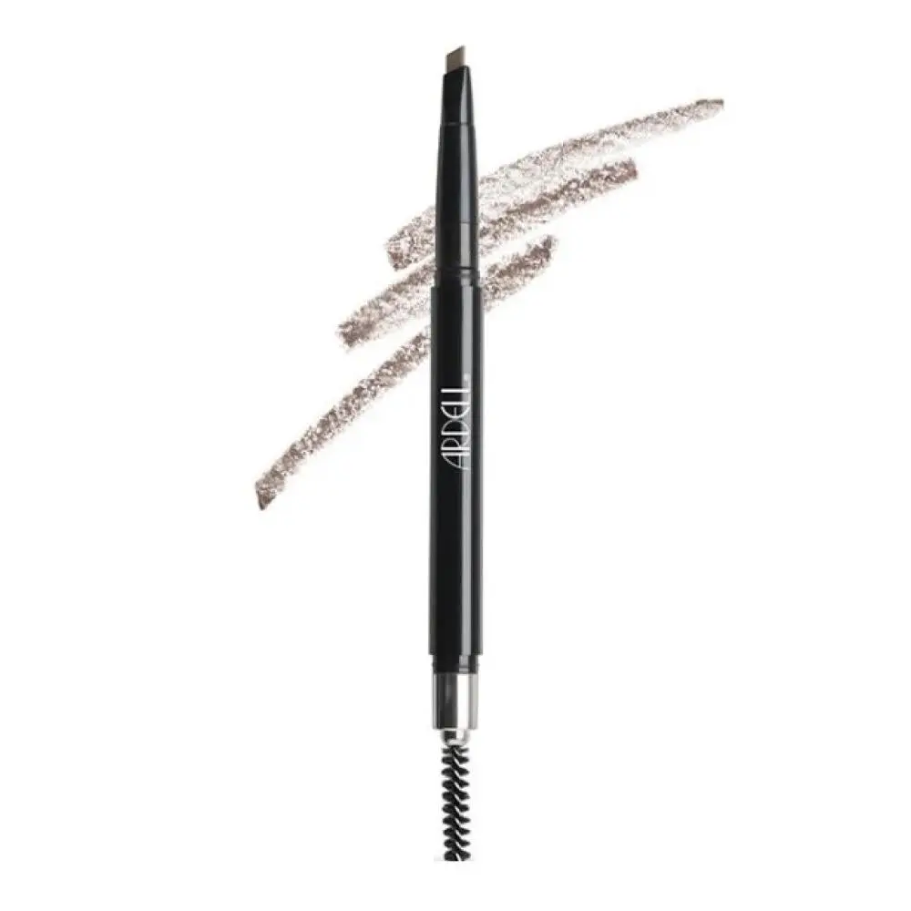 Ardell Mechanical Brow Pencil, Dual-Sided Cosmetic Definer Pen with Spoolie for Shaping, Defining, and Filling Brows, Flawless Finish, Medium Brown, Makeup, Iron Oxides, Blend Easily, Phenoxyethanol, Fuller Brows