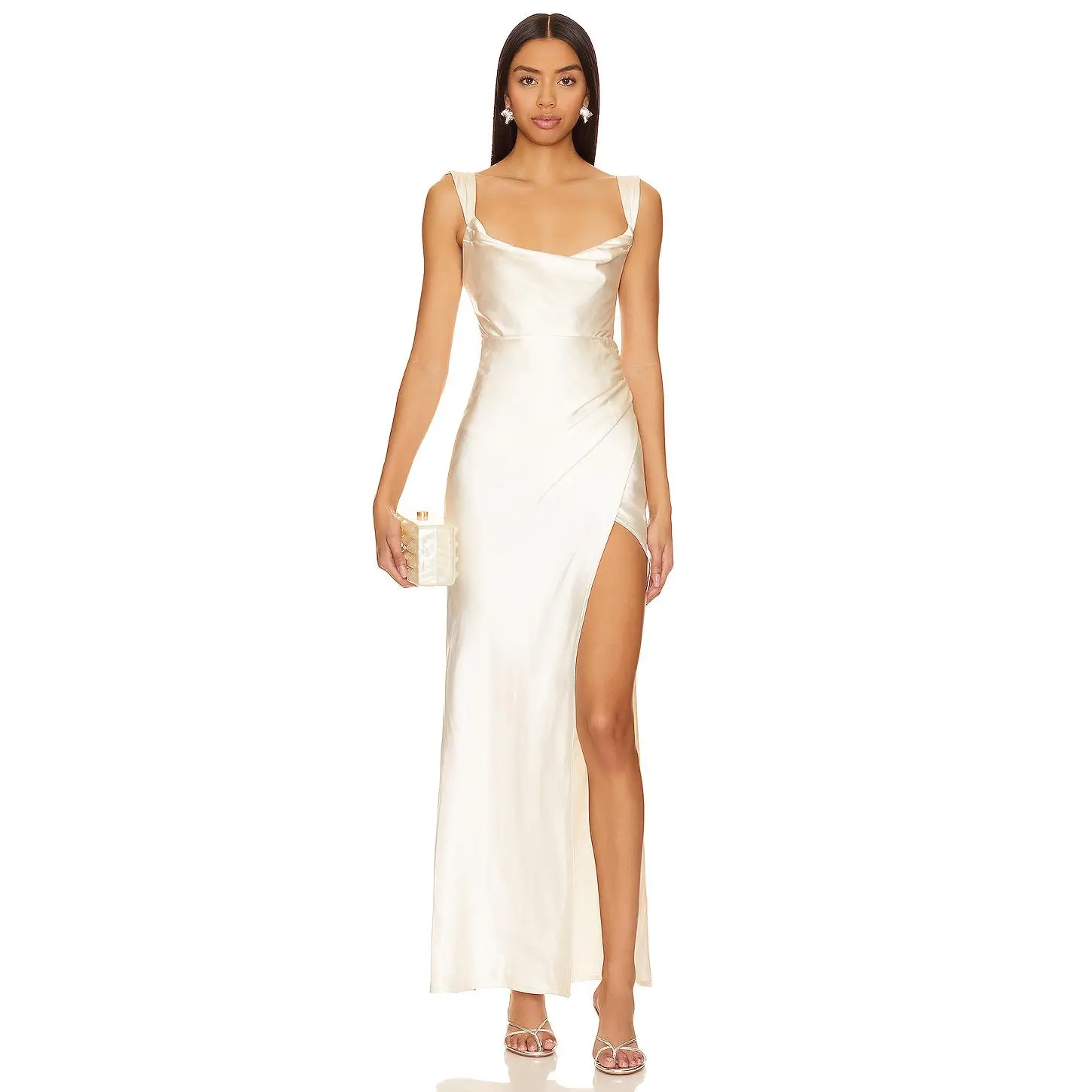 Runaway The Label Havanna Dress in Ivory