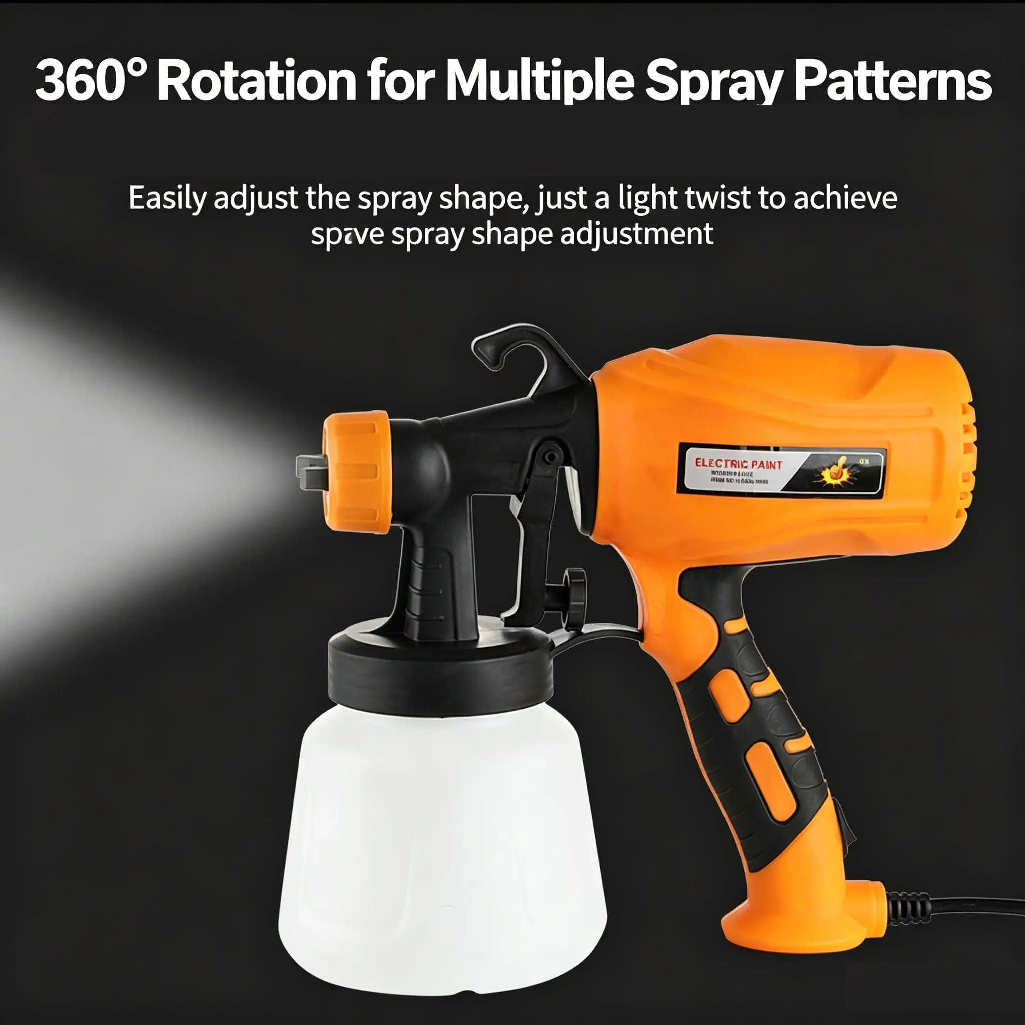 Electric spray gun, new high-pressure sterilization spray gun, painting gun, portable latex paint sprayer, glue gun