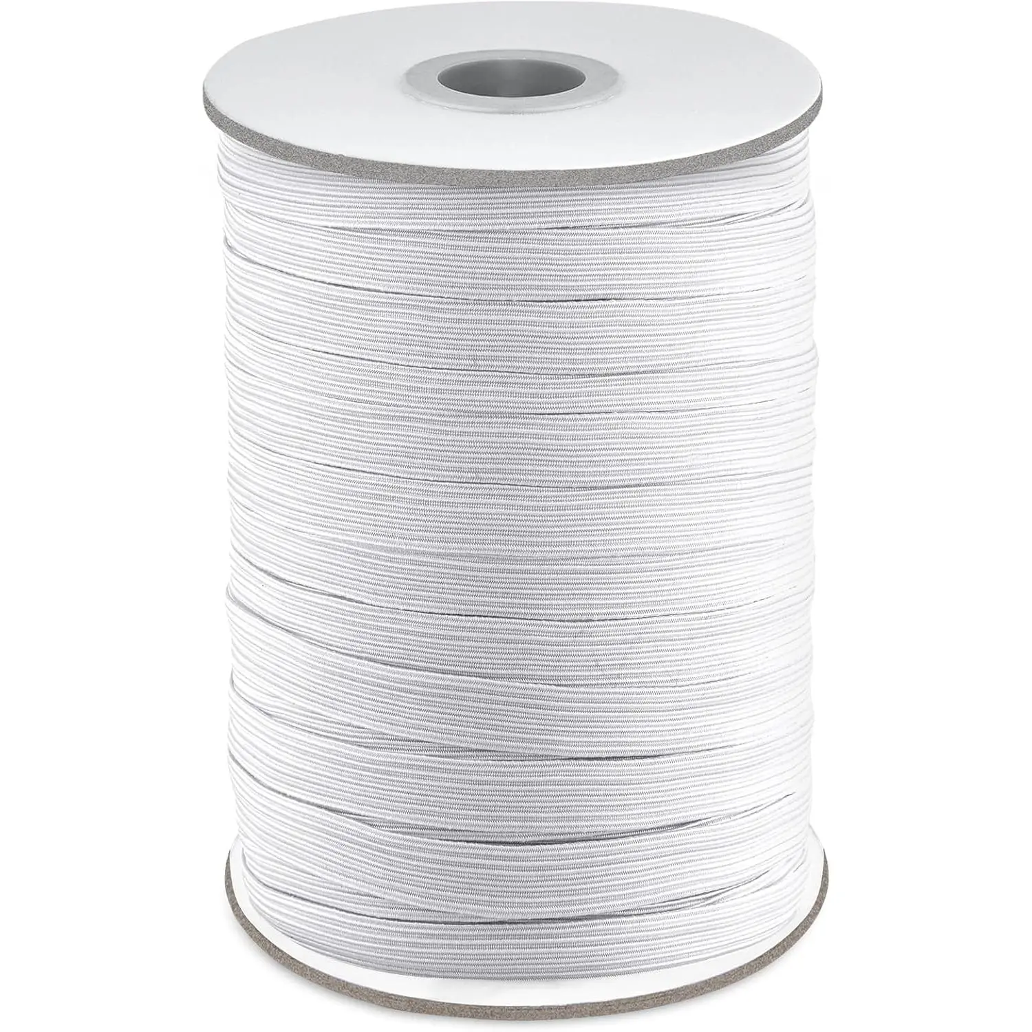 100 Yards Length 1/2" Width Elastic Bands Flat Elastic Cord Rope Heavy Stretch Spool Knit for Sewing DIY Projects, Arts & Crafts (White, 1/2 Inch)