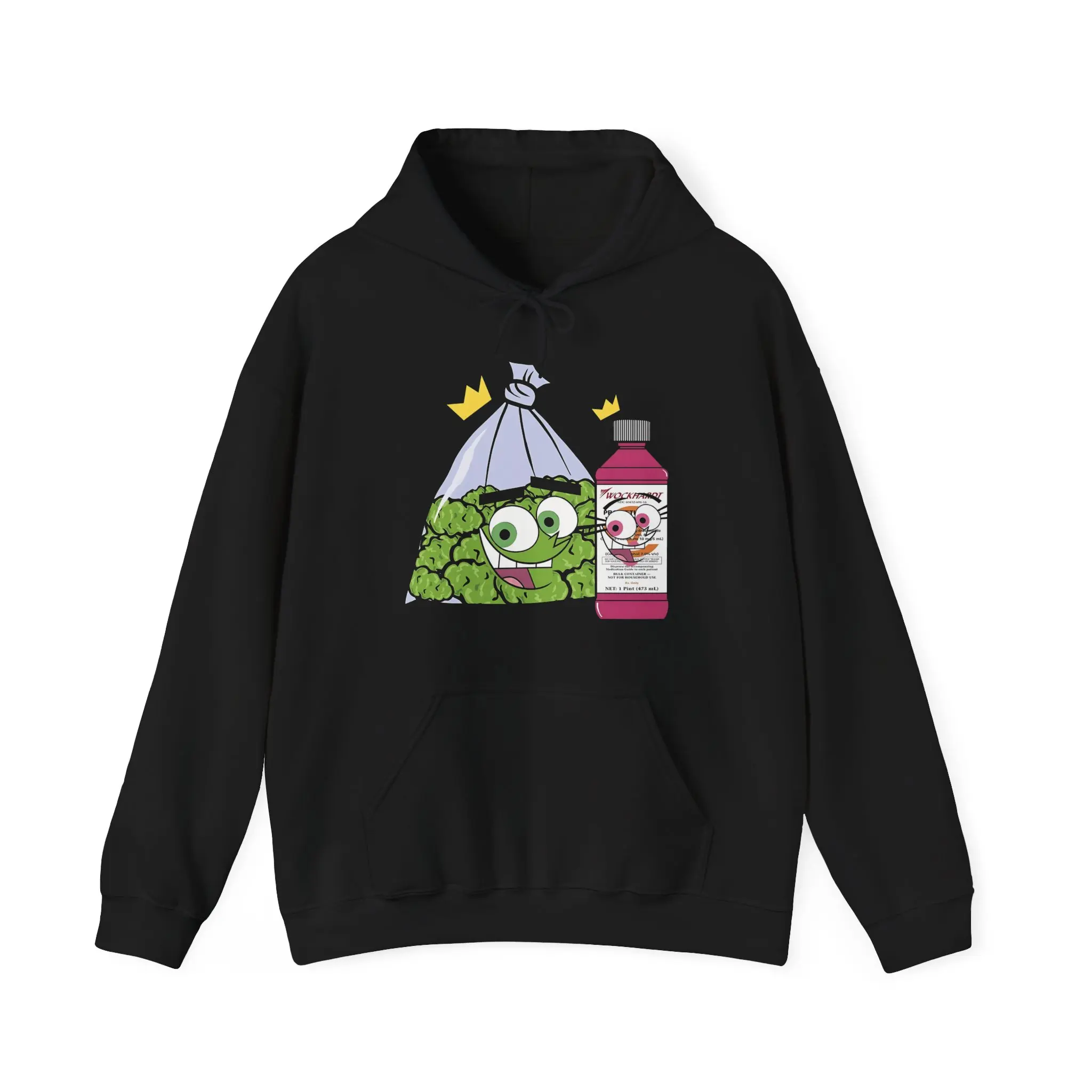 Men's Odd Prescription Vintage Heavy Blend™ Plush Oversized Hoodie - Classic Cotton Kangaroo Pocket Casual Fabric Sweatshirt, Sweatshirts, Tops, Menswear