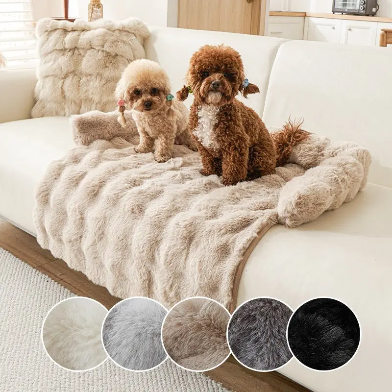 Heavenly Paw Couch Nest, Soft Comfortable Dog & Cat Furniture Bed for Small to Medium Pets