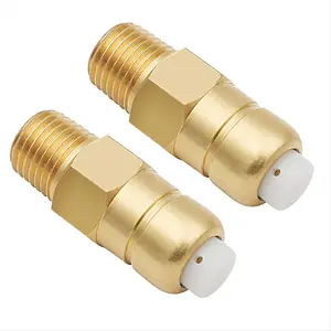 2-Piece Pressure Washer Pump Thermal Release Valve, 1/4 Inch NPT Pressure Release Valve, Household Appliance Pump Protector Replacement Part
