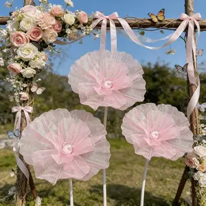 3pcs Large Colorful Artificial Flowers, Party Table Centerpiece, Outdoor Wedding Decor, Birthday Party Decoration, Home Display, Ornaments